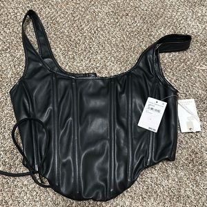 Good American leather corset